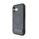 ZAGG Sedona Snap Kickstand coque de protection pour téléphones portables 16 cm (6.3") Housse Charbon de bois
