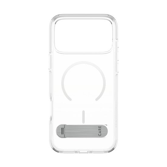 PanzerGlass CARE by ® Feature Case Transparent w. Kickstand & MagSafe iPhone 17 Pro Max coque de protection pour téléphones portables Housse PanzerGlass CARE by ® Feature Case Transparent w. Kickstand & MagSafe iPhone 17 Pro Max coque de protection pour téléphones portables Housse