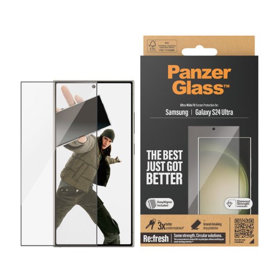 PanzerGlass Ultra Wide Fit Protection d'écran transparent Samsung 1 pièce(s)