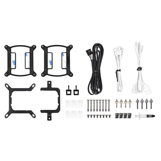 Thermaltake TH280 V2 Ultra ARGB Processeur Liquid cooling kit Blanc 1 pièce(s)