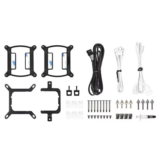 Thermaltake TH280 V2 Ultra ARGB Processeur Liquid cooling kit Blanc 1