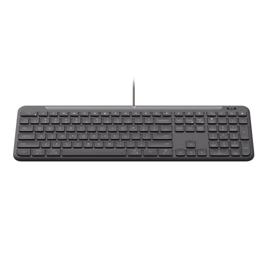 Logitech Signature Slim Wired K620 For Business clavier Universel USB AZERTY Graphite