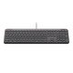 Logitech Signature Slim Wired K620 For Business clavier Universel USB AZERTY Graphite