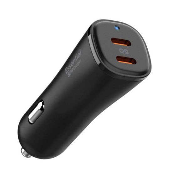 Spigen EV502 Universel Noir Allume-cigare Charge rapide Auto