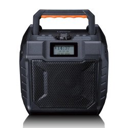 Lenco ODR-160GY Radio portable Analogique et numérique Noir, Orange