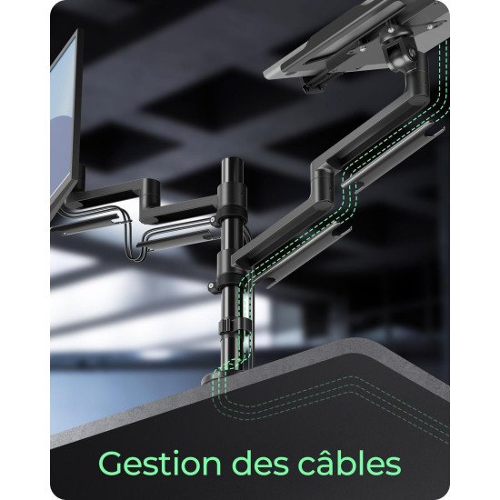 ICY BOX IB-MS622-T 81,3 cm (32") Bureau Noir