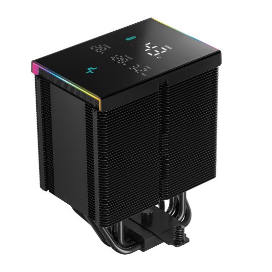 DeepCool AK500 Digital Pro Processeur Refroidisseur d'air 12 cm Noir 1 pièce(s) DeepCool AK500 Digital Pro Processeur Refroidisseur d'air 12 cm Noir 1 pièce(s)