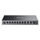 TP-Link Omada ES210GP commutateur réseau Géré L2 Gigabit Ethernet (10/100/1000) Connexion Ethernet POE DIN rail Noir