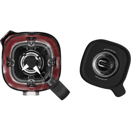 KitchenAid 5KSB2073EER 2 L Mélangeur de table 1200 W Noir, Rouge