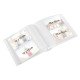 Hama 00007732 album photo et protège-page Multicolore 100 feuilles 10 x 15 Reliure du livre