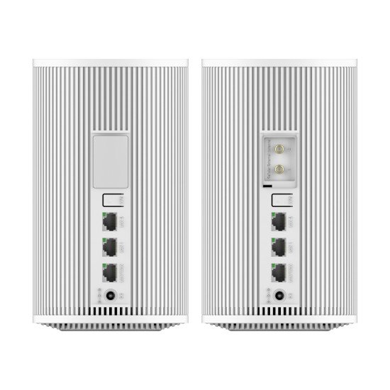 Cudy 5G SA/NSA AX3000 Wi-Fi 6 Router, P4 1.0 routeur sans fil Gigabit Ethernet Bi-bande (2,4 GHz / 5 GHz) Blanc