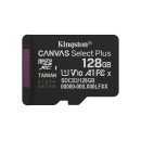 Kingston Technology 128GB micSDXC Canvas Select Plus Gen3 150R A1 (Adaptateur SD non inclus)