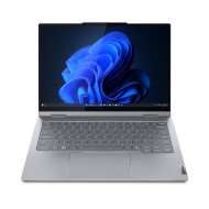 Lenovo ThinkBook 14 2-in-1 G5 IAU Intel Core Ultra 5 225U Hybride (2-en-1) 35,6 cm (14") Écran tactile WUXGA 16 Go DDR5-SDRAM 512 Go SSD Wi-Fi 6E (802.11ax) Windows 11 Pro Belge Gris