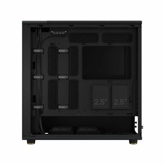 Fractal Design FD-C-NOR1X-01 unité centrale Midi Tower Noir, Charbon de bois Fractal Design FD-C-NOR1X-01 unité centrale Midi Tower Noir, Charbon de bois