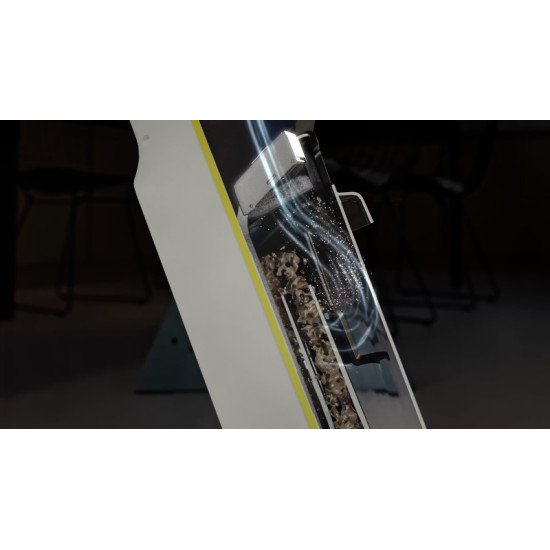 Kärcher FCV 4 Dry Pet & Home Aspirateur balai 3-en-1 Batterie Sec&humide Sans sac Noir