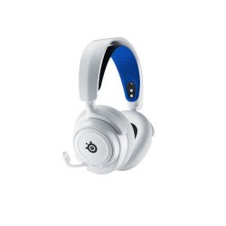 Steelseries ARCTIS NOVA 7P WHITE Casque Sans fil Arceau Jouer Bluetooth Bleu, Blanc