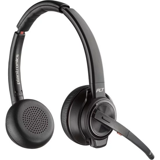 POLY Savi 8220 Casque Sans fil Arceau Bureau/Centre d'appels Bluetooth Socle de chargement Noir POLY Savi 8220 Casque Sans fil Arceau Bureau/Centre d'appels Bluetooth Socle de chargement Noir