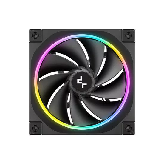 DeepCool FL12R Boitier PC Ventilateur 12 cm Noir 1 pièce(s) DeepCool FL12R Boitier PC Ventilateur 12 cm Noir 1 pièce(s)
