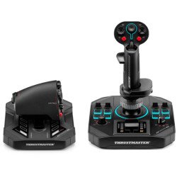 Thrustmaster Sol-R 4 HOTAS Noir USB Joystick + levier de commande du moteur Analogique/Numérique PC