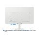 Samsung M5 M50F écran PC 68,6 cm (27") 1920 x 1080 pixels Full HD LCD Blanc