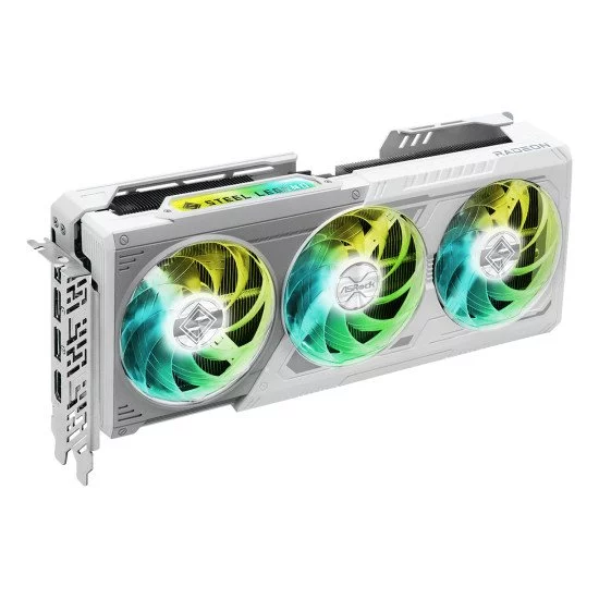 Asrock Steel Legend Radeon RX 9070 OC AMD 16 Go GDDR6 Asrock Steel Legend Radeon RX 9070 OC AMD 16 Go GDDR6
