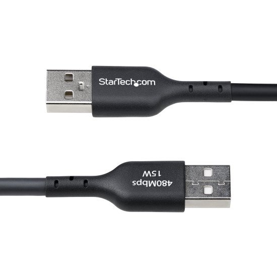 StarTech.com Câble de Charge USB-A vers USB-C de 4m, Charge et Synchronisation, 3A, USB 2.0, Gaine TPE - Cordon de Charge USB Noir StarTech.com Câble de Charge USB-A vers USB-C de 4m, Charge et Synchronisation, 3A, USB 2.0, Gaine TPE - Cordon de Charge USB Noir
