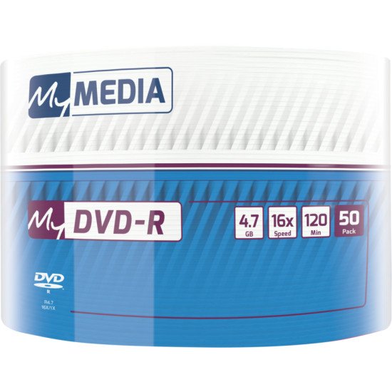 MyMedia My DVD-R 4,7 Go 50 pièce(s)