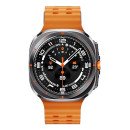 Samsung Galaxy Watch Ultra 3,81 cm (1.5") AMOLED 47 mm Numérique 480 x 480 pixels Écran tactile 4G Gris, Titane Wifi GPS (satellite)