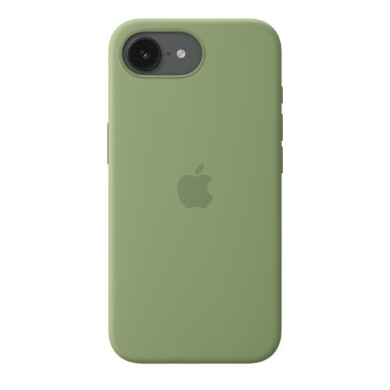 Apple Coque en silicone avec MagSafe pour iPhone 17e - Vert ardoise