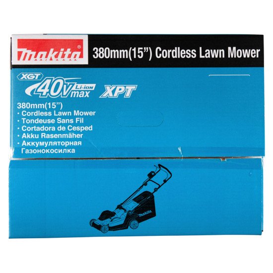 Makita LM003GZ tondeuse à gazon Tondeuse à gazon poussée Batterie Noir, Bleu
