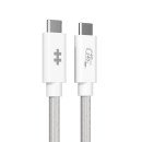HYPER HyperDrive Next câble USB USB4 Gen 3x2 1,2 m USB C Blanc HYPER HyperDrive Next câble USB USB4 Gen 3x2 1,2 m USB C Blanc