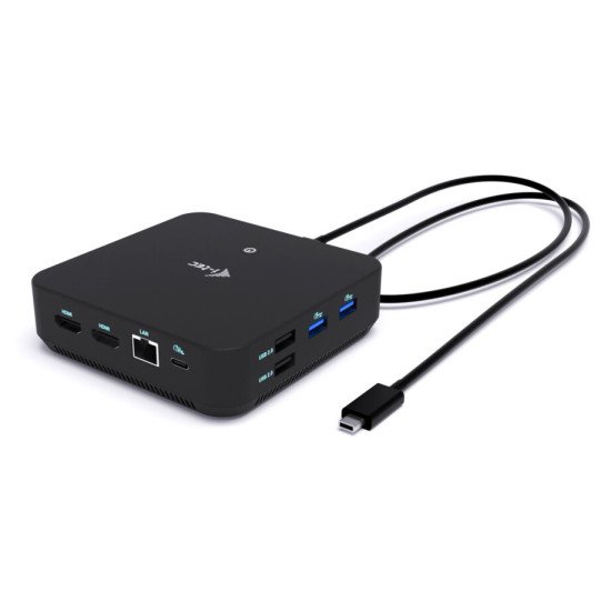 i-tec USB-C DP Dual HDMI Docking Station with Power Delivery 100 W