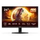 AOC G4 24G4HRE écran PC 60,5 cm (23.8") 1920 x 1080 pixels Full HD LED Noir, Rouge