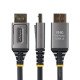 StarTech.com Câble DisplayPort 2.1 de 2m, Câble DisplayPort DP80 Certifié VESA, 10K/8K 60Hz Non Compressé, 16K 60Hz/8K 240Hz avec DSC 1.2a, Câble d'Écran DP 2.1