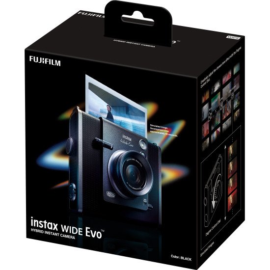 Fujifilm Instax WIDE Evo Black EX D CMOS Noir Fujifilm Instax WIDE Evo Black EX D CMOS Noir