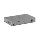 NETGEAR GS105P Non-géré Gigabit Ethernet (10/100/1000) Connexion Ethernet POE Montage sur le bureau ou sur le mur Gris