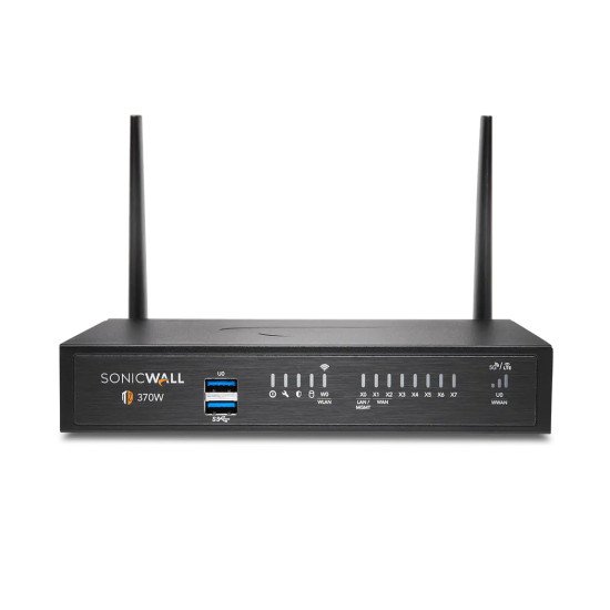 SonicWall TZ370 pare-feux (matériel) Bureau 3 Gbit/s SonicWall TZ370 pare-feux (matériel) Bureau 3 Gbit/s