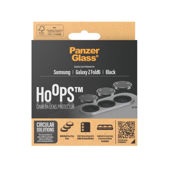 PanzerGlass Lens Protector Rings HOOPS Protection d'écran transparent Samsung 1 pièce(s) PanzerGlass Lens Protector Rings HOOPS Protection d'écran transparent Samsung 1 pièce(s)