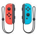Nintendo Joy-Con (L)/(R) Neon Red/Neon Blue Rouge, Cyan Bluetooth Manette de jeu Analogique/Numérique Nintendo Switch