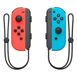 Nintendo Joy-Con (L)/(R) Neon Red/Neon Blue Rouge, Cyan Bluetooth Manette de jeu Analogique/Numérique Nintendo Switch