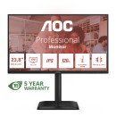 AOC 24E4U écran PC 60,5 cm (23.8") 1920 x 1080 pixels Full HD LED Noir AOC 24E4U écran PC 60,5 cm (23.8") 1920 x 1080 pixels Full HD LED Noir