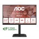 AOC 24E4U écran PC 60,5 cm (23.8") 1920 x 1080 pixels Full HD LED Noir AOC 24E4U écran PC 60,5 cm (23.8") 1920 x 1080 pixels Full HD LED Noir