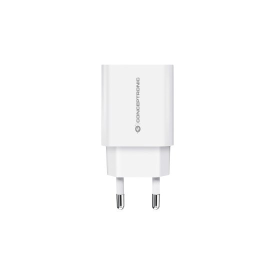 Conceptronic ALTHEA14W chargeur d'appareils mobiles Universel Blanc Secteur Charge rapide Intérieure
