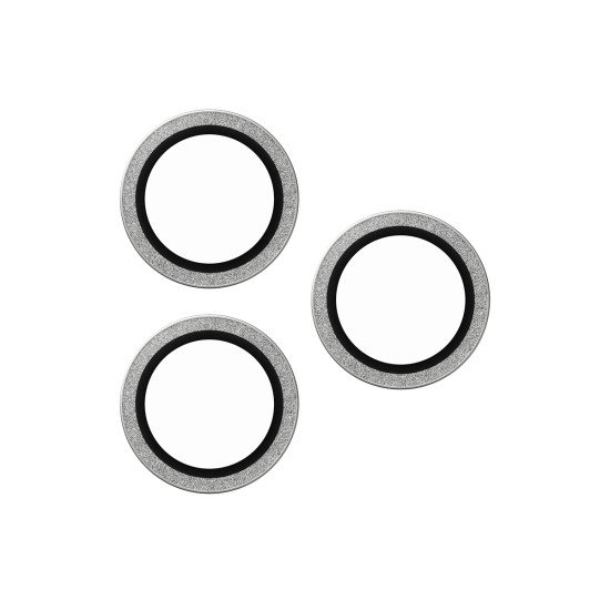 PanzerGlass ® Hoops® Camera Lens Protector Glitter Silver iPhone 2026 Pro | 2026 Pro Max Protection d'écran transparent 1 pièce(s)