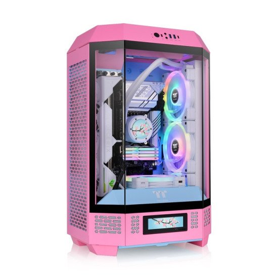 Thermaltake 300 Bubble Pink Micro Tower Rose