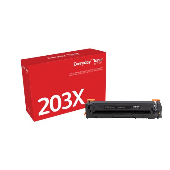 Everyday Toner Noir compatible avec HP 202X (CF540X/CRG-054HBK)