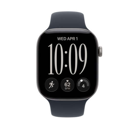 Apple Bracelet Sport bleu marine 46 mm - M/L