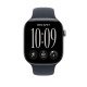 Apple Bracelet Sport bleu marine 46 mm - M/L