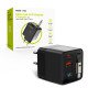 Mobile Origin MO-65WDCH-PW2 chargeur d'appareils mobiles Universel Noir Secteur Charge rapide Intérieure