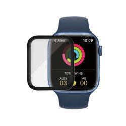 PanzerGlass PzGlss Apple Watch Series 7 44 mm Protecteur d'écran Transparent Verre trempé, Polyuréthane thermoplastique (TPU) PanzerGlass PzGlss Apple Watch Series 7 44 mm Protecteur d'écran Transparent Verre trempé, Polyuréthane thermoplastique (TPU)
